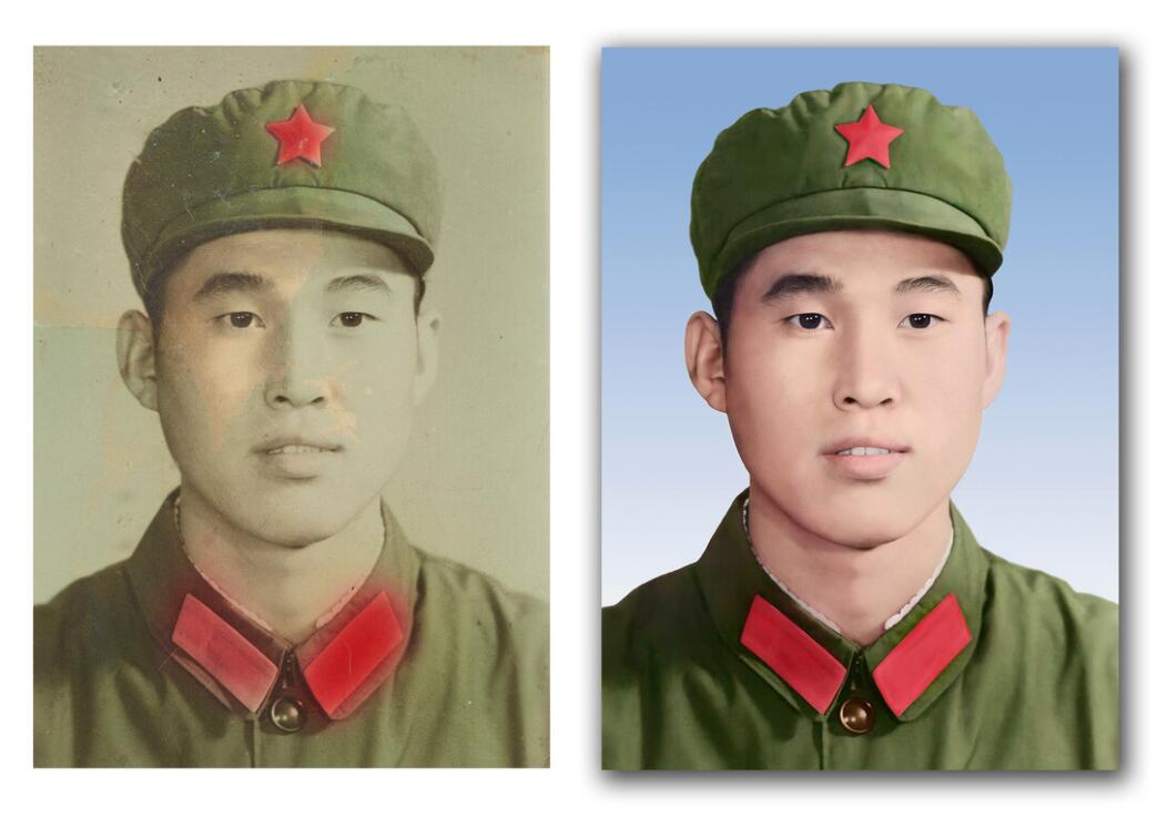 锡林郭勒破损照片修复-18